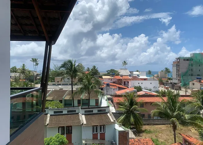 Flat Com Vista Para O Mar E Piscina No Paraiso De Porto De Galinhas E Proximo Das Melhores Praias