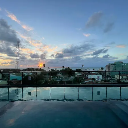 Flat Com Vista Para O Mar E Piscina No Paraiso De Porto De Galinhas E Proximo Das Melhores Praias Exterior photo